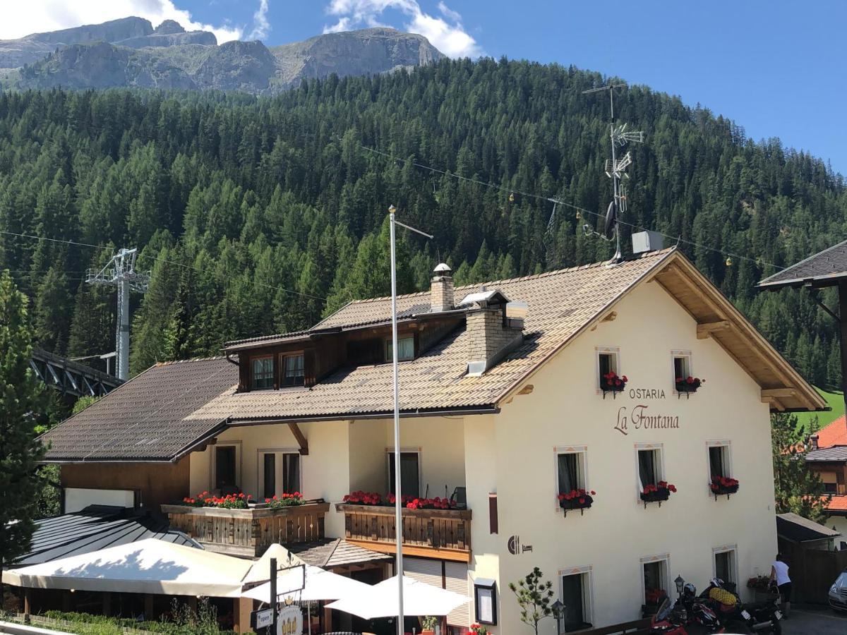 Hotel Ostaria La Fontana Corvara In Badia Exterior foto