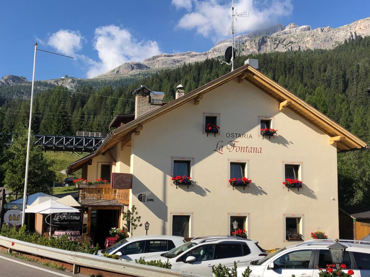 Hotel Ostaria La Fontana Corvara In Badia Exterior foto