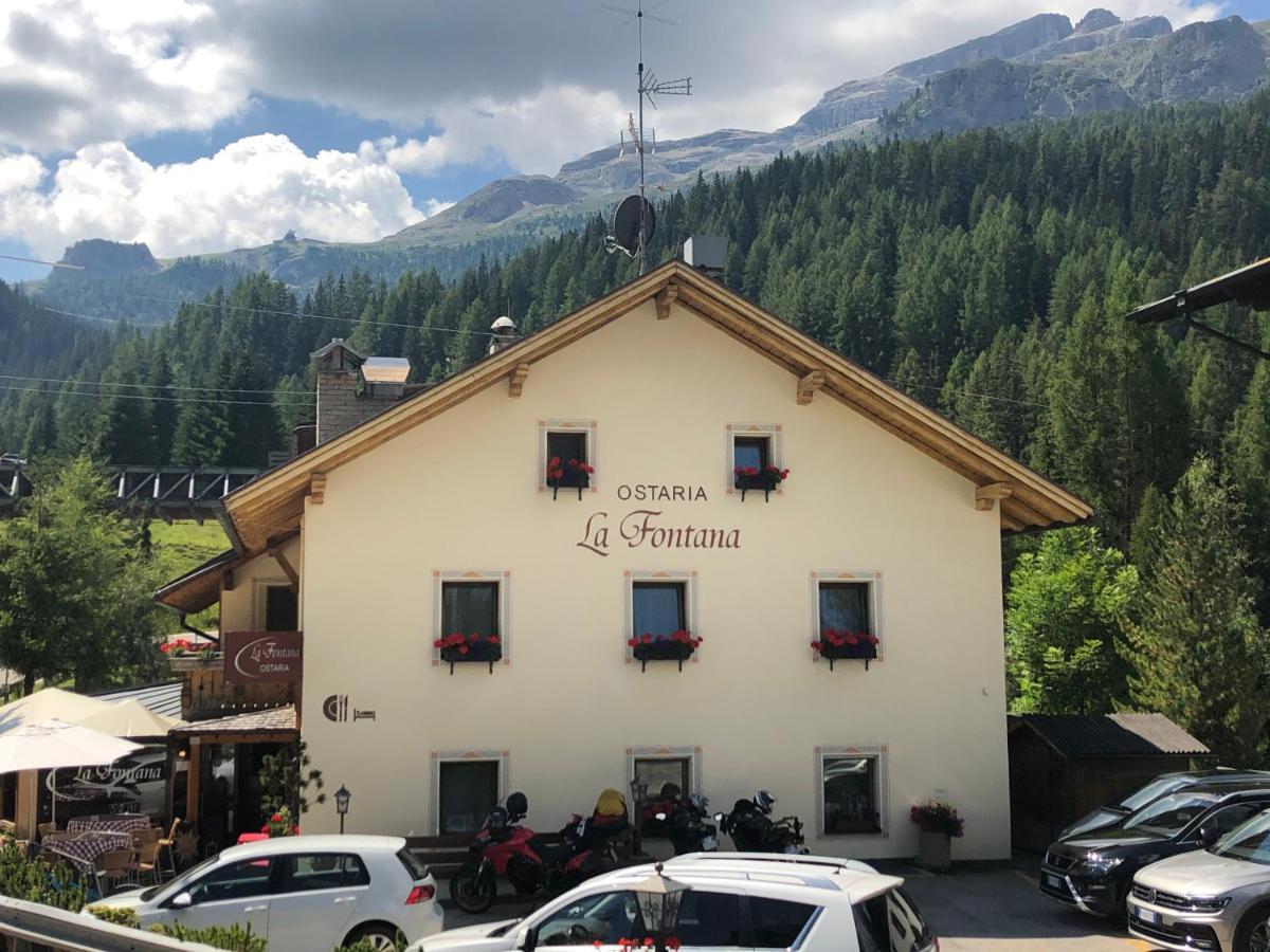 Hotel Ostaria La Fontana Corvara In Badia Exterior foto