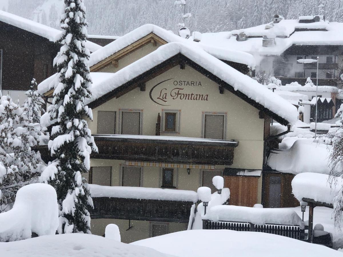 Hotel Ostaria La Fontana Corvara In Badia Exterior foto